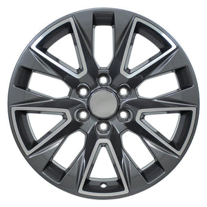 OE Wheels CV26 Gloss Gunmetal Machined 20x9 +28 6x139.7|N/Amm 78.1mm - Wheelwiz