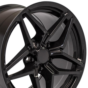 OE Wheels Replica CV31 Gloss Black 18x10.5 +56 5x120.65mm 70.3mm
