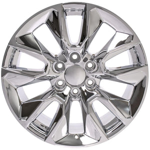 OE Wheels Replica CV32 Chrome 20x9.0 +28 6x139.7mm 78.1mm - Wheelwiz