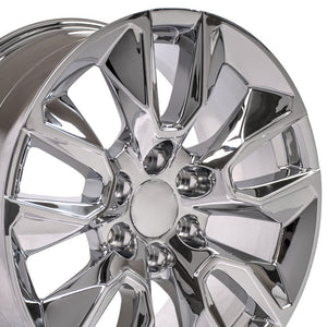 OE Wheels Replica CV32 Chrome 20x9.0 +28 6x139.7mm 78.1mm - Wheelwiz