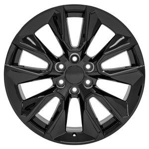 OE Wheels Replica CV32 Black 22x9.0 +28 6x139.7mm 78.1mm