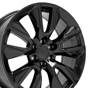 OE Wheels Replica CV32 Black 22x9.0 +28 6x139.7mm 78.1mm
