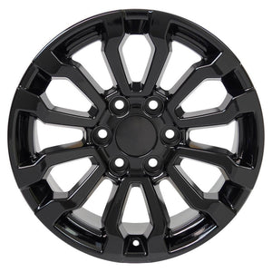 OE Wheels Replica CV35 Gloss Black 18x8.5 +24 6x139.7mm 78.1mm - Wheelwiz