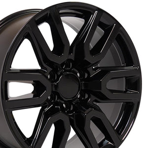 OE Wheels CV36 Gloss Black 20x9 +28 6x139.7|N/Amm 78.1mm - Wheelwiz
