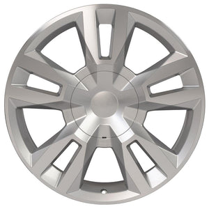 OE Wheels Replica CV40 Silver Machined 22x9.0 +24 6x139.7mm 78.1mm - Wheelwiz