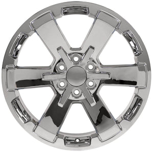 OE Wheels Replica CV41B Chrome 22x9.0 +24 6x139.7mm 78.1mm - Wheelwiz