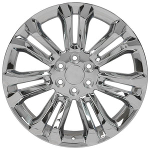 OE Wheels CV43 Chrome 22x9 +24 6x139.7|N/Amm 78.1mm - Wheelwiz