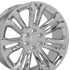 OE Wheels Replica CV43 Chrome 22x9.0 +24 6x139.7mm 78.1mm