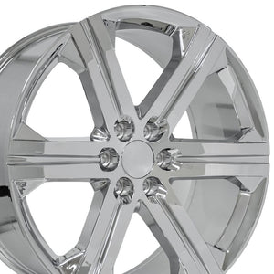 OE Wheels CV60 Chrome 24x10 +30 6x139.7|N/Amm 78.1mm - Wheelwiz