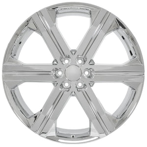 OE Wheels CV60 Chrome 26x10 +30 6x139.7|N/Amm 78.1mm - Wheelwiz