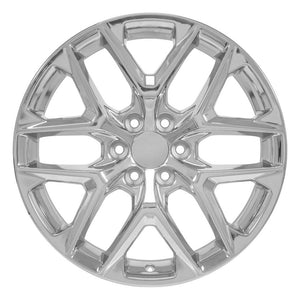 OE Wheels CV62 Chrome 22x9 +28 6x139.7|N/Amm 78.1mm - Wheelwiz