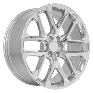 OE Wheels CV62 Chrome 24x10 +28 6x139.7|N/Amm 78.1mm - Wheelwiz