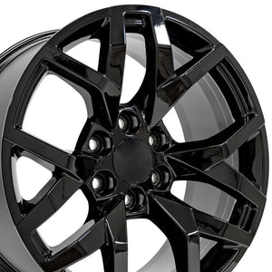 OE Wheels Replica CV66 Gloss Black 20x9.0 +28 6x139.7mm 78.1mm - Wheelwiz
