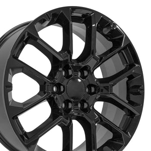 OE Wheels Replica CV67 Gloss Black 22x9.0 +28 6x139.7mm 78.1mm