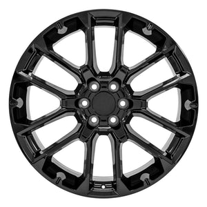 OE Wheels Replica CV67 Gloss Black 24x10.0 +28 6x139.7mm 78.1mm