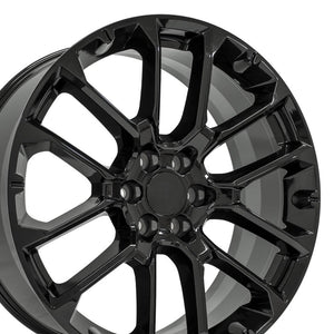 OE Wheels Replica CV67 Gloss Black 24x10.0 +28 6x139.7mm 78.1mm