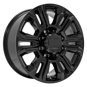 OE Wheels Replica CV70B Gloss Black 20x8.5 +47 8x180mm 124.1mm