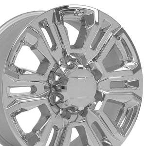 OE Wheels CV70A Chrome 20x8.5 +15 8x165.1|N/Amm 116.7mm - Wheelwiz