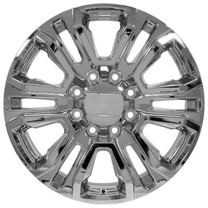 OE Wheels CV70B Chrome 22x8.5 +44 8x180|N/Amm 124.1mm - Wheelwiz