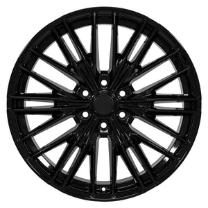 OE Wheels CV72 Gloss Black 22x9 +18 6x139.7|N/Amm 78.1mm - Wheelwiz