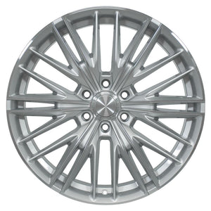 OE Wheels CV72 Gloss Silver Machined 22x9 +18 6x139.7|N/Amm 78.1mm - Wheelwiz