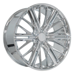 OE Wheels CV72 Chrome 24x10 +31 6x139.7|N/Amm 78.1mm - Wheelwiz