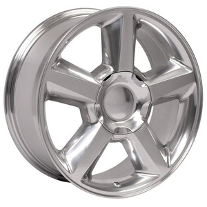 OE Wheels Replica CV83 Polished 20x8.5 +31 6x139.7mm 78.1mm