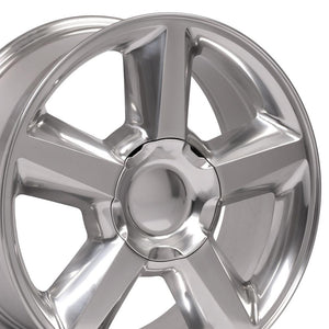 OE Wheels Replica CV83 Polished 20x8.5 +31 6x139.7mm 78.1mm