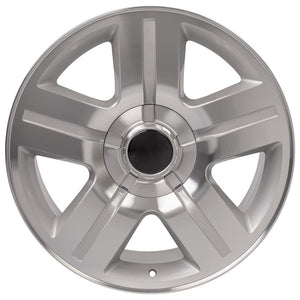OE Wheels Replica CV84 Silver Machined 20x8.5 +31 6x139.7mm 78.1mm