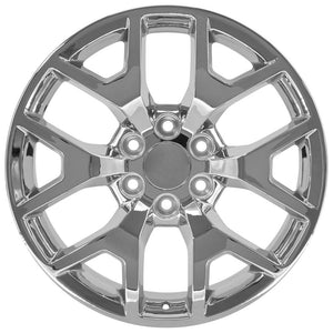 OE Wheels Replica CV92 Chrome 22x9.0 +31 6x139.7mm 78.1mm