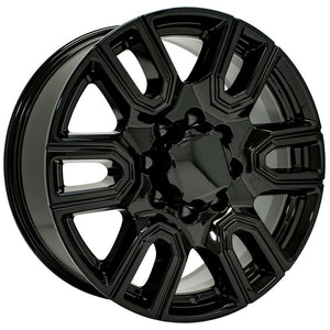 OE Wheels Replica CV96A Gloss Black 20x8.5 +12 8x165.1mm 116.7mm - Wheelwiz