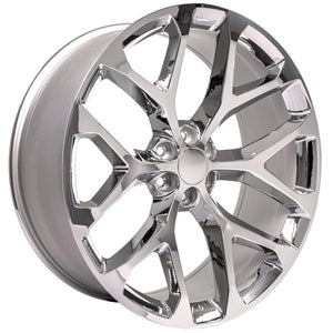 OE Wheels Replica CV98B Chrome 26x10.0 +24 6x139.7mm 78.1mm