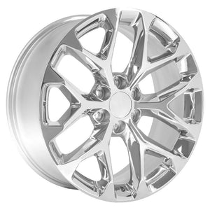 OE Wheels Replica CV98C Chrome 22x9.0 +28 6x139.7mm 78.1mm - Wheelwiz