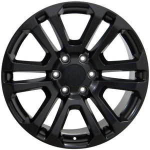 OE Wheels Replica CV99 Satin Black 22x9.0 +31 6x139.7mm 78.1mm - Wheelwiz