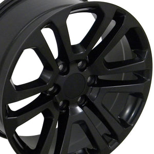 OE Wheels Replica CV99 Satin Black 22x9.0 +31 6x139.7mm 78.1mm - Wheelwiz