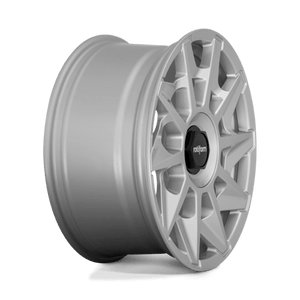 Rotiform R124 CVT Gloss Silver 18x8.5 +45 5x112mm 66.6mm - Wheelwiz