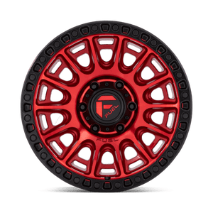 Fuel Offroad D834 CYCLE Candy Red W/ Black Ring 17x8.5 +30 5x127mm 71.6mm - Wheelwiz