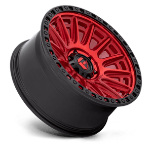 Fuel Offroad D834 CYCLE Candy Red W/ Black Ring 20x9 +1 6x139.7mm 106.1mm - Wheelwiz