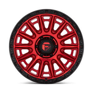 Fuel Offroad D834 CYCLE Candy Red W/ Black Ring 20x9 +1 6x135mm 87.1mm - Wheelwiz