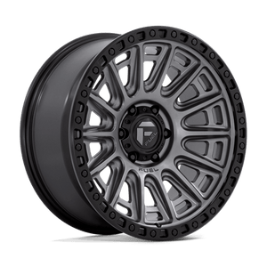 Fuel Offroad D835 CYCLE Matte Gunmetal W/ Black Ring 20x9 +1 6x135mm 87.1mm - Wheelwiz