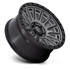 Fuel Offroad D835 CYCLE Matte Gunmetal W/ Black Ring 20x9 +1 6x139.7mm 106.1mm - Wheelwiz