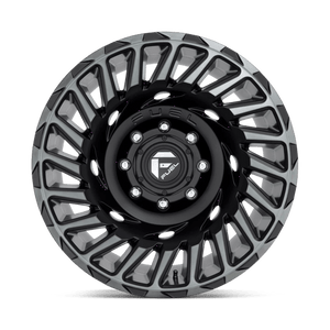Fuel Offroad D683 CYCLONE Matte Mach Double Dark Tint 20x10 -18 5x150mm 110.1mm - Wheelwiz