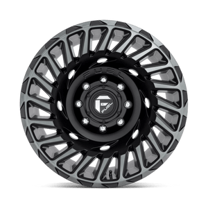 Fuel Offroad D683 CYCLONE Matte Machined Double Dark Tint 20x10 -18 6x135mm 87.1mm - WheelWiz