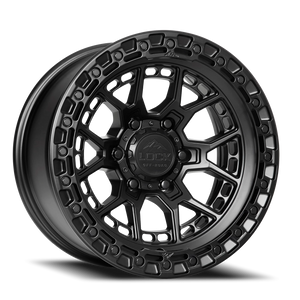 Lock Offroad Commando Matte Black W/ Matte Black Ring 20x9 0 6x139.7mm 106.2mm
