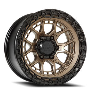Lock Offroad Commando Matte Bronze W/ Matte Black Ring 20x10 +18 8x170mm 125.2mm