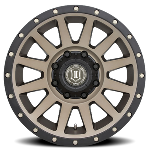 Icon Alloys Compression HD Bronze 18x9 +6 8x170mm 125mm