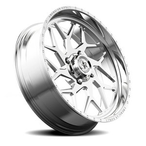 American Force K05 Coyote UTV Polished 24x7 0 4x137mm 172mm - Wheelwiz