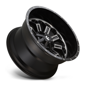 Fuel Offroad D561 CRUSH Gloss Machined Double Dark Tint 20x10 -18 6x135|6x139.7mm 106.1mm - Wheelwiz