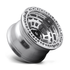 Fuel Offroad D102 ZEPHYR BEADLOCK Gloss Machined 17x9 -15 6x139.7mm 106.1mm - Wheelwiz
