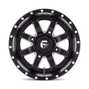 Fuel Offroad D538 MAVERICK UTV Matte Black Milled 15x10 0 4x156mm 132mm - Wheelwiz